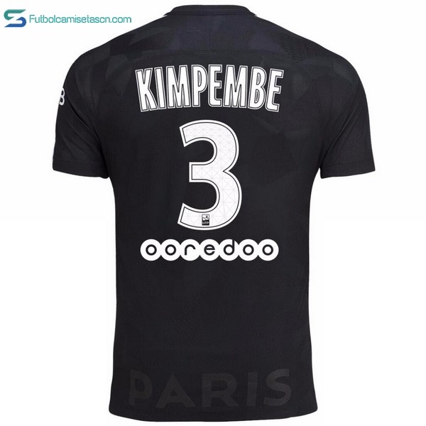Camiseta Paris Saint Germain 3ª Kimpembe 2017/18